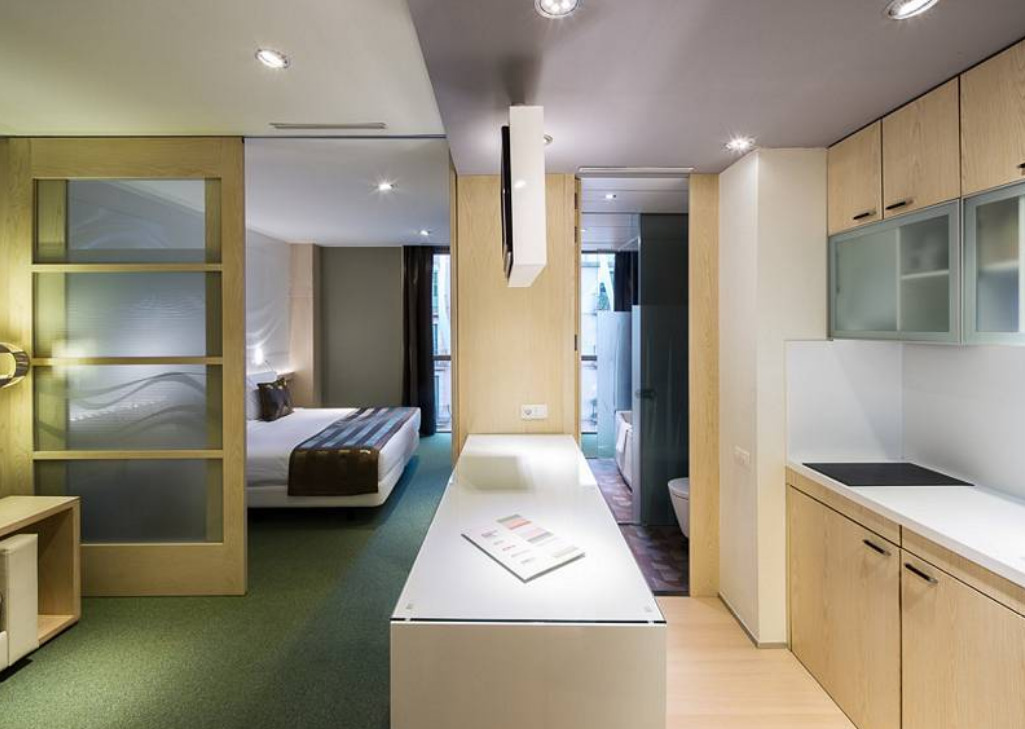 Ako Suite Hotel Barcelona Exteriör bild